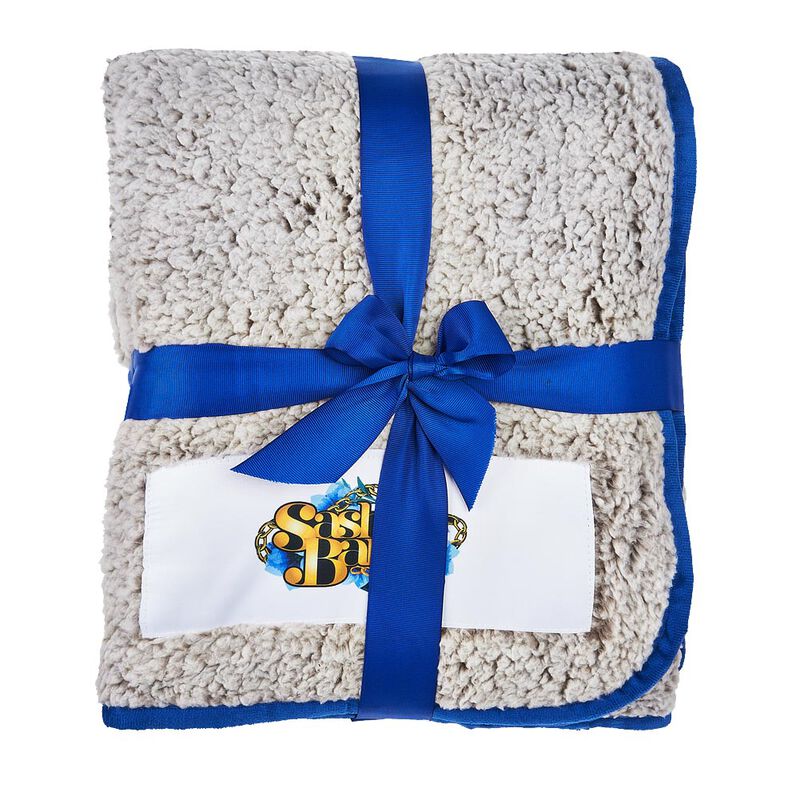 Sasha Banks Standard Blueprint Sherpa Blanket Pwcatalog