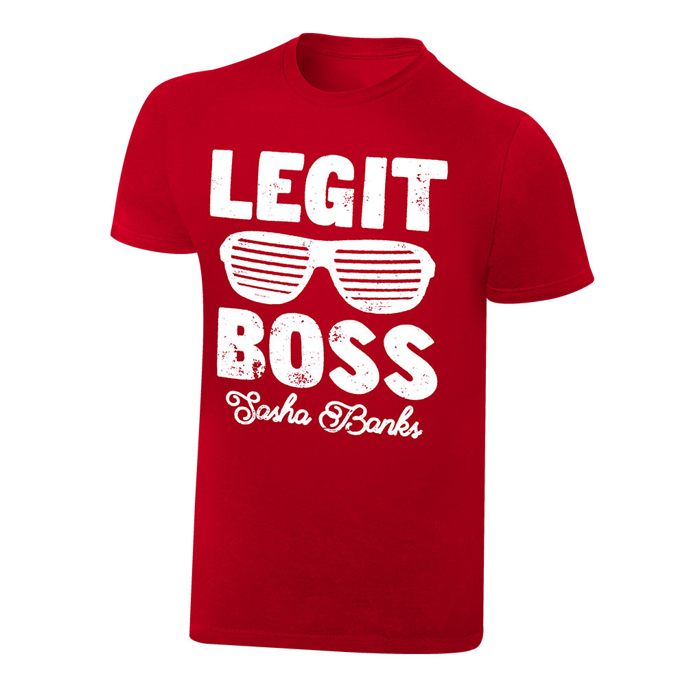 Sasha Banks The Legit Boss Vintage T-Shirt Pwcatalog