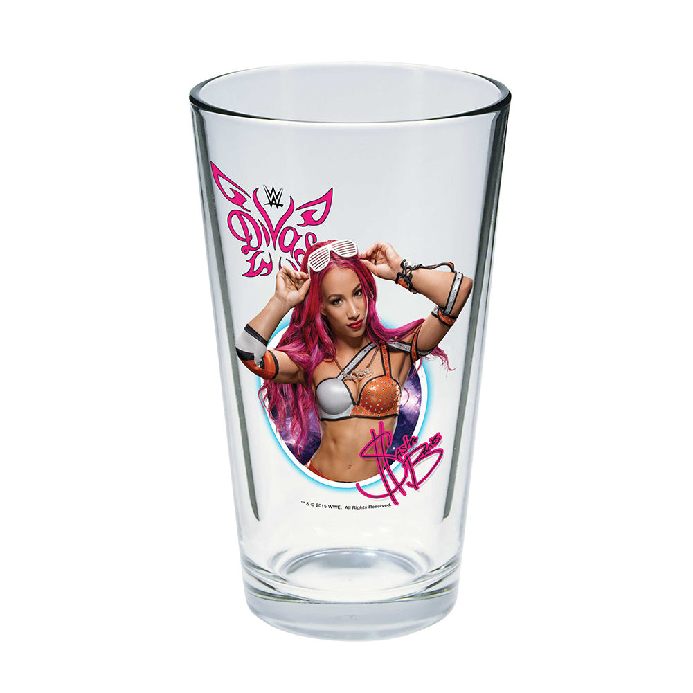 Sasha Banks Glass Tumbler