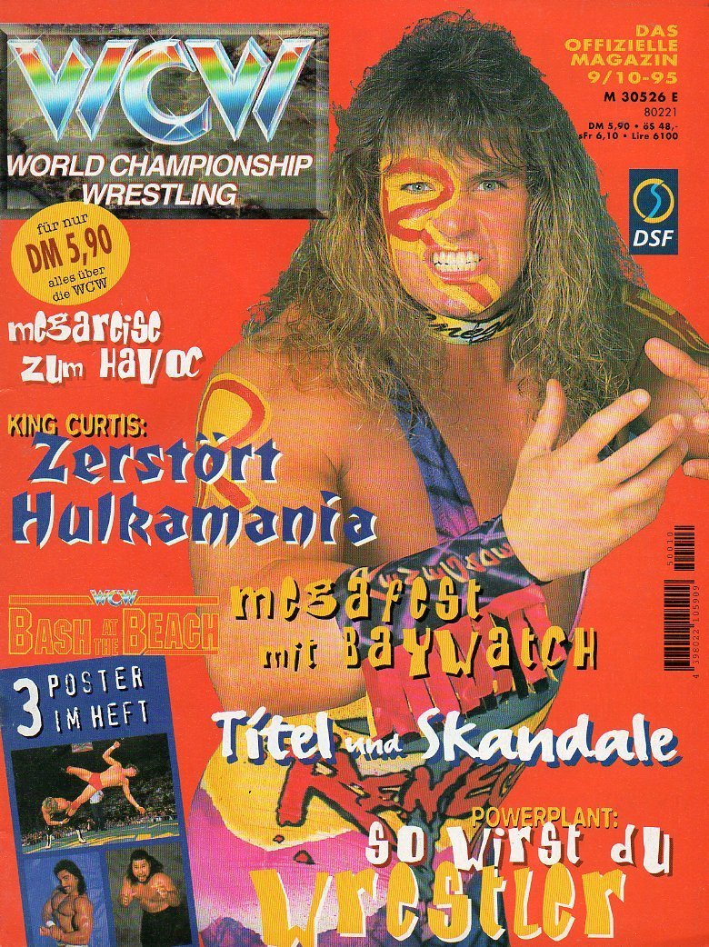 WCW German Magazine September-October 1995 Magazine PWcatalog