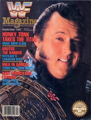 WWF Magazine September 1987 Magazine PWcatalog