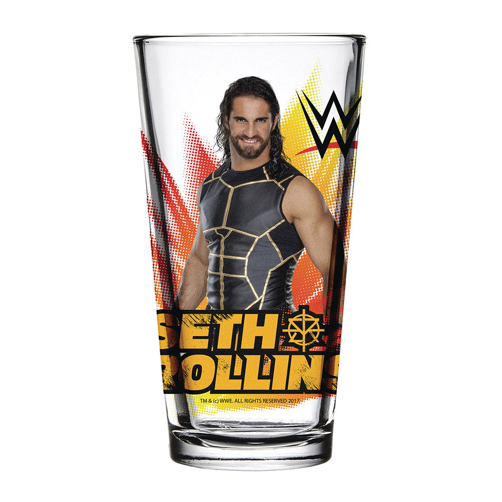Seth Rollins 2018 Toon Tumbler Pint Glass Pwcatalog