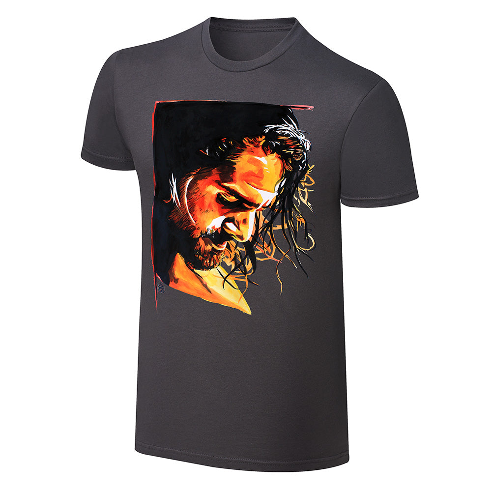 Seth Rollins Rob Schamberger Art Print T-Shirt Pwcatalog