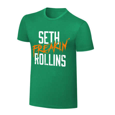 Seth Rollins Seth Freakin' Rollins St. Patrick's Day T-Shirt Pwcatalog