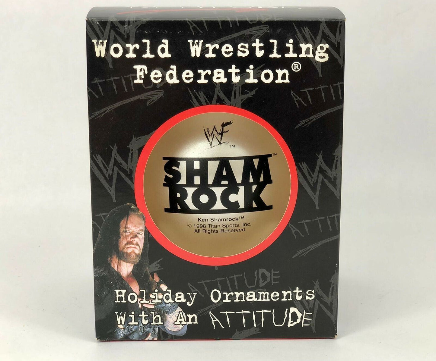 WWF Ken Shamrock Christmas Ornament 1999 - image 2