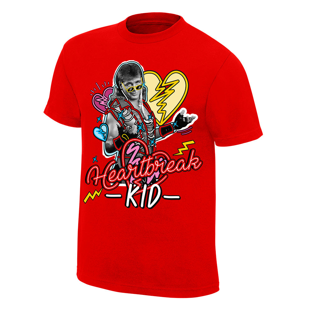 Shawn Michaels Neon Collection Graphic T-Shirt Pwcatalog