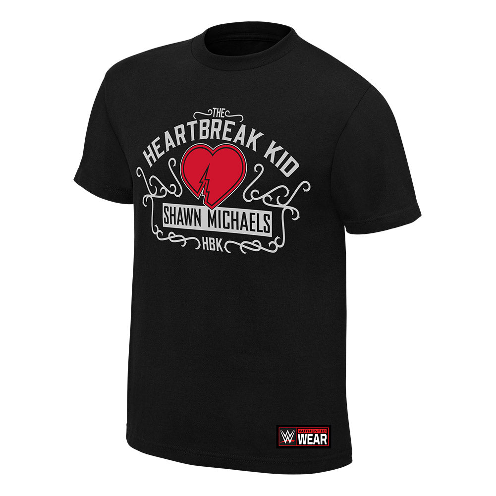 Shawn Michaels The Heartbreak Kid 2018 Youth Authentic T-Shirt Pwcatalog