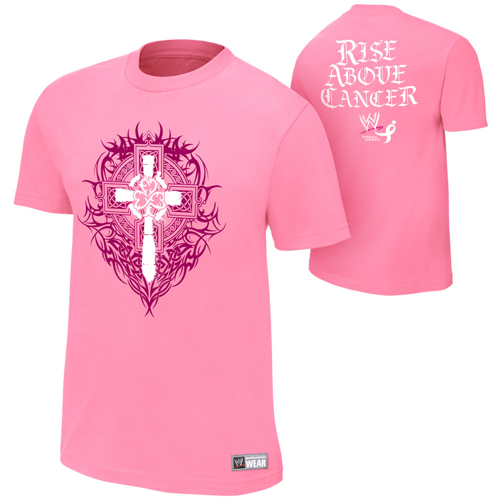 Sheamus Rise Above Cancer Pink T-Shirt Pwcatalog