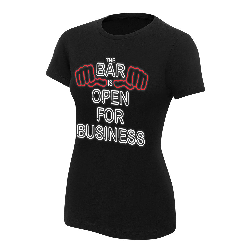 Sheamus & Cesaro The Bar is Open for Business Women's Authentic T-Shirt Pwcatalog