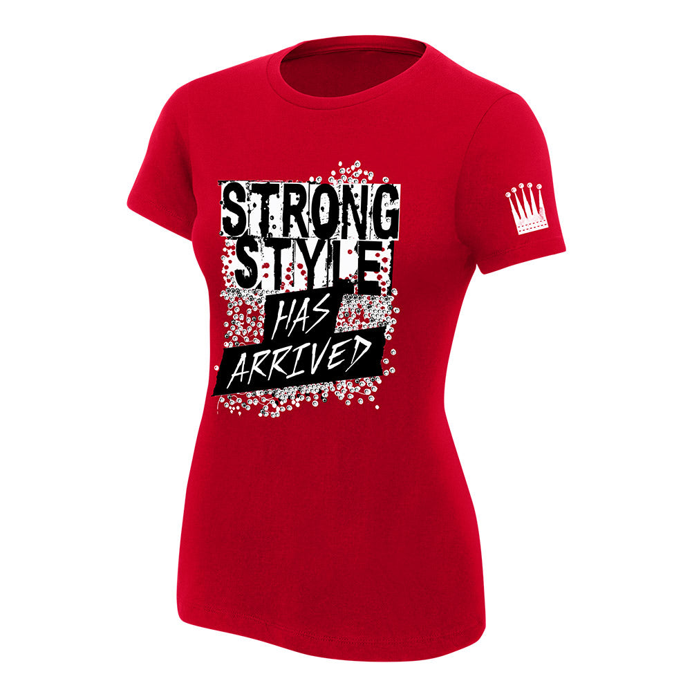 Shinsuke Nakamura Strong Style Has Arrived Women's Authentic T-Shirt Pwcatalog