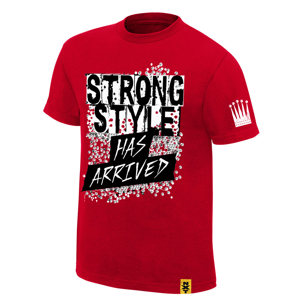 Shinsuke Nakamura Strong Style Has Arrived Youth Authentic T-Shirt Pwcatalog