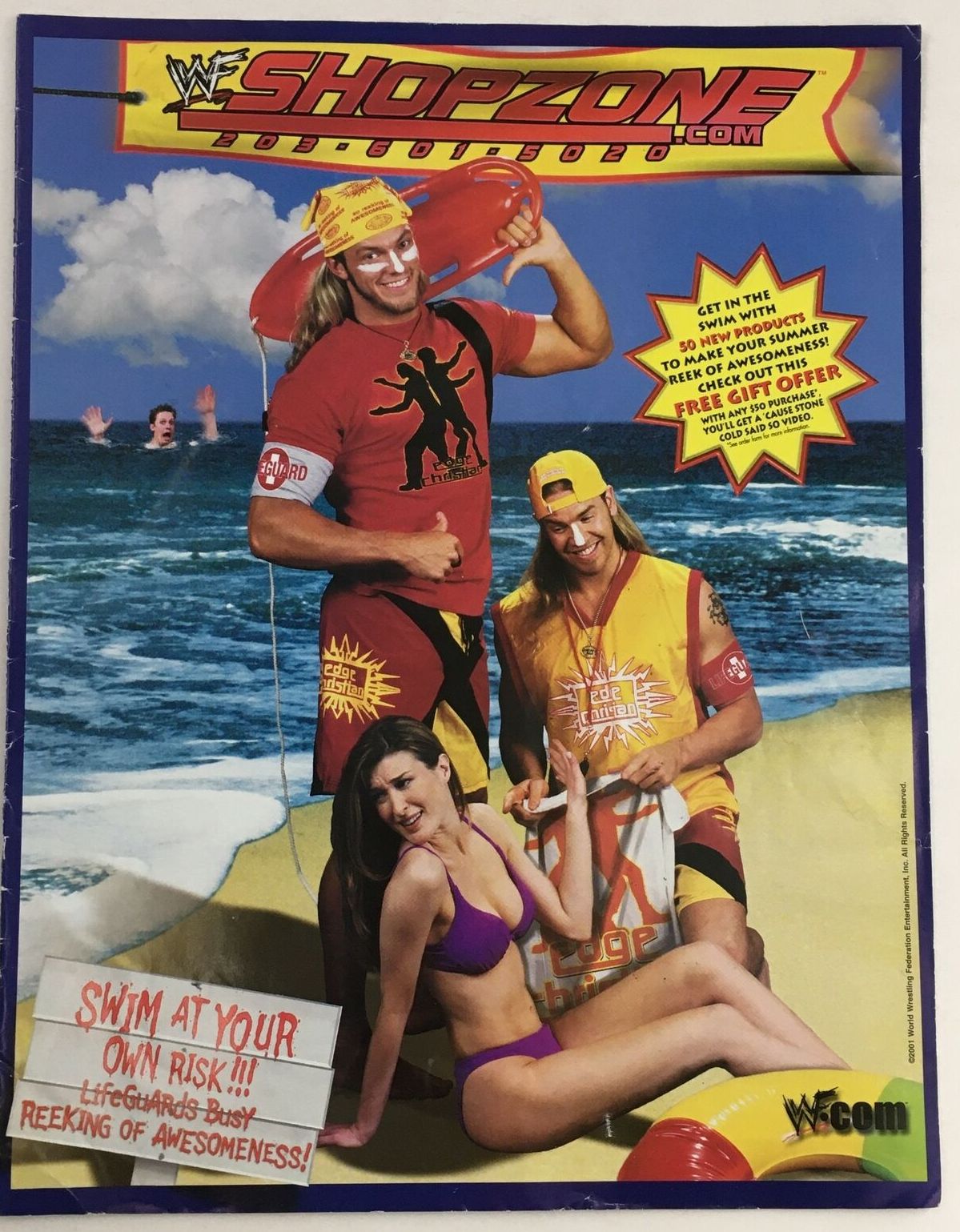 WWF Catalog Summer 2001 Magazine PWcatalog