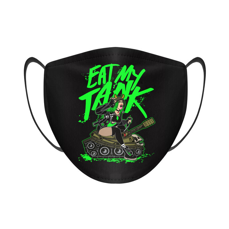 Shotzi Blackheart Eat My Tank Face Mask Pwcatalog