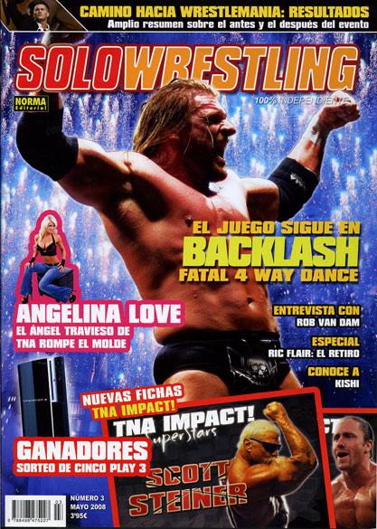 Solo Wrestling May 2008 Magazine PWcatalog
