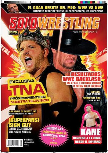 Solo Wrestling June 2008 Magazine PWcatalog