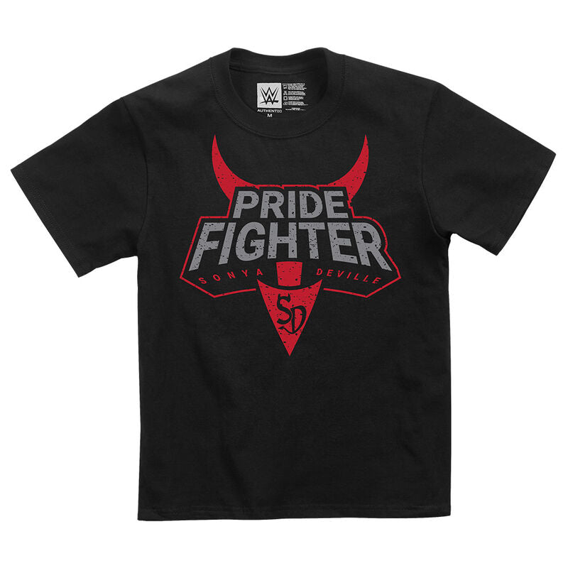Sonya Deville Pride Fighter Youth Authentic T-Shirt Pwcatalog