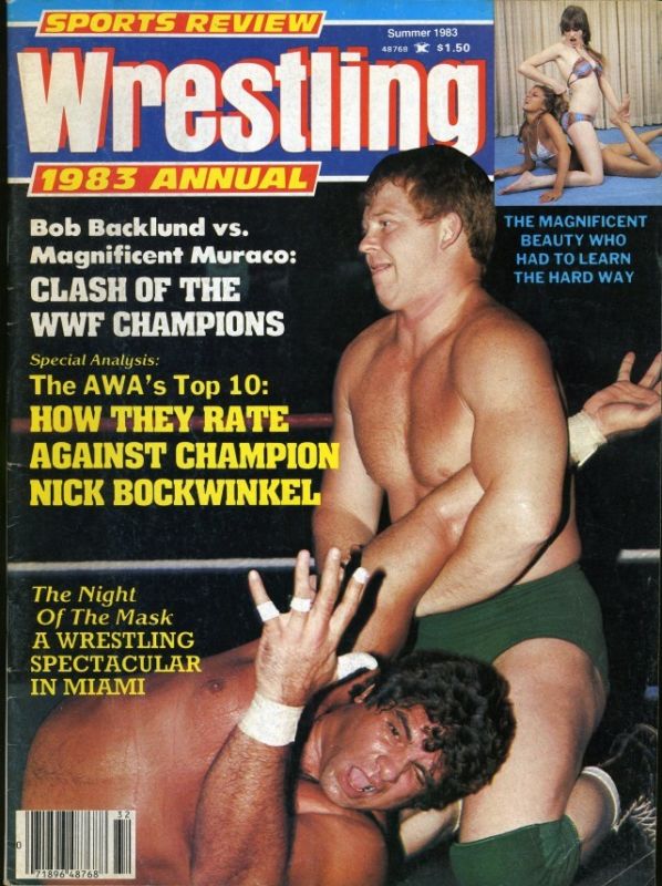 Sports Review Wrestling 1983 Magazine PWcatalog