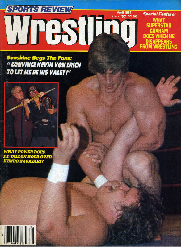 Sports Review Wrestling April 1984 Magazine PWcatalog