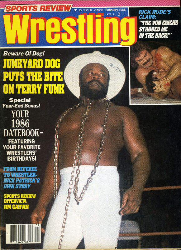 Sports Review Wrestling February 1986 Magazine PWcatalog