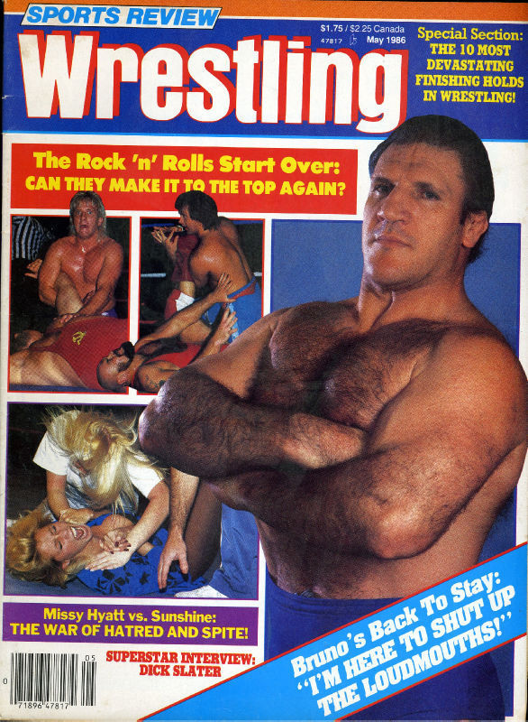 Sports Review Wrestling May 1986 Magazine PWcatalog