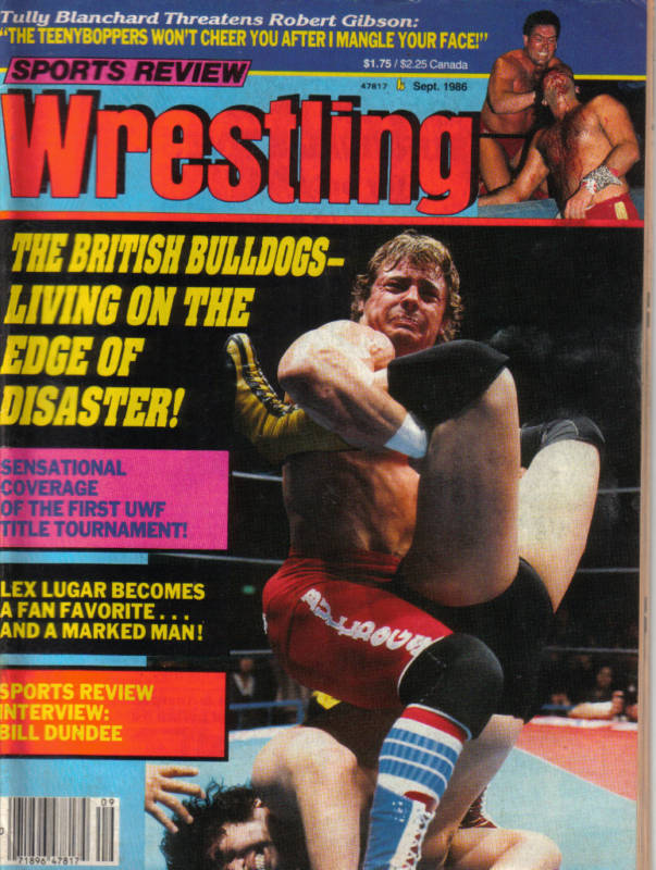 Sports Review Wrestling September 1986 Magazine PWcatalog