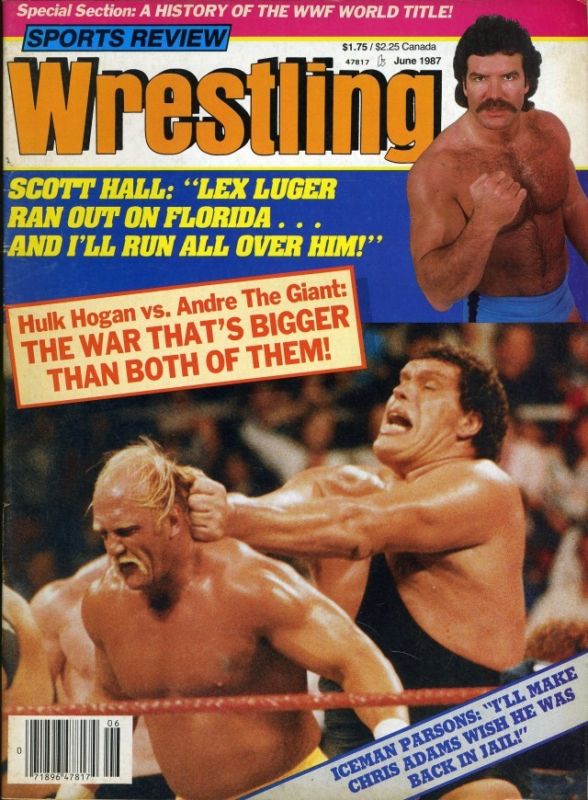 Sports Review Wrestling June 1987 Magazine PWcatalog
