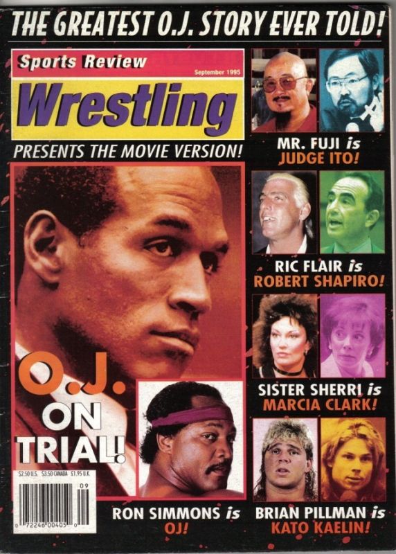 Sports Review Wrestling September 1995 Magazine PWcatalog