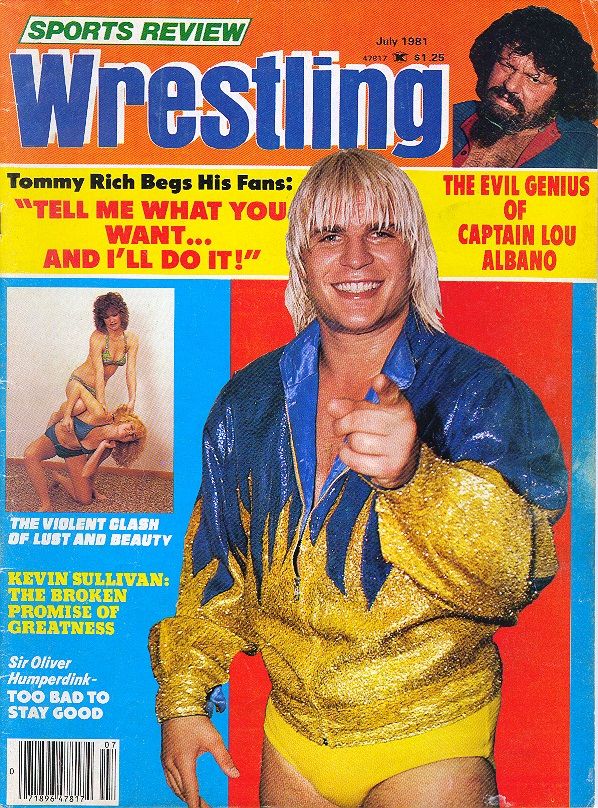 Sports Review Wrestling July 1981 Magazine PWcatalog