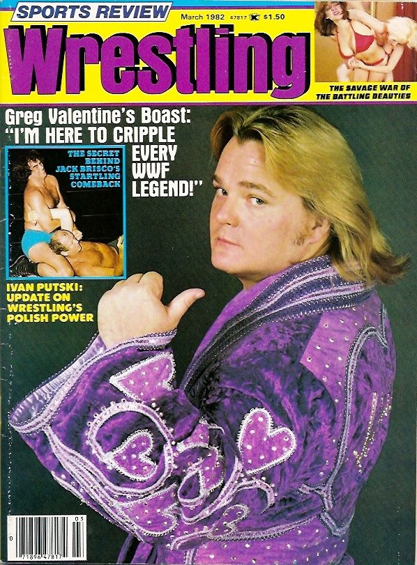 Sports Review Wrestling March 1982 Magazine PWcatalog