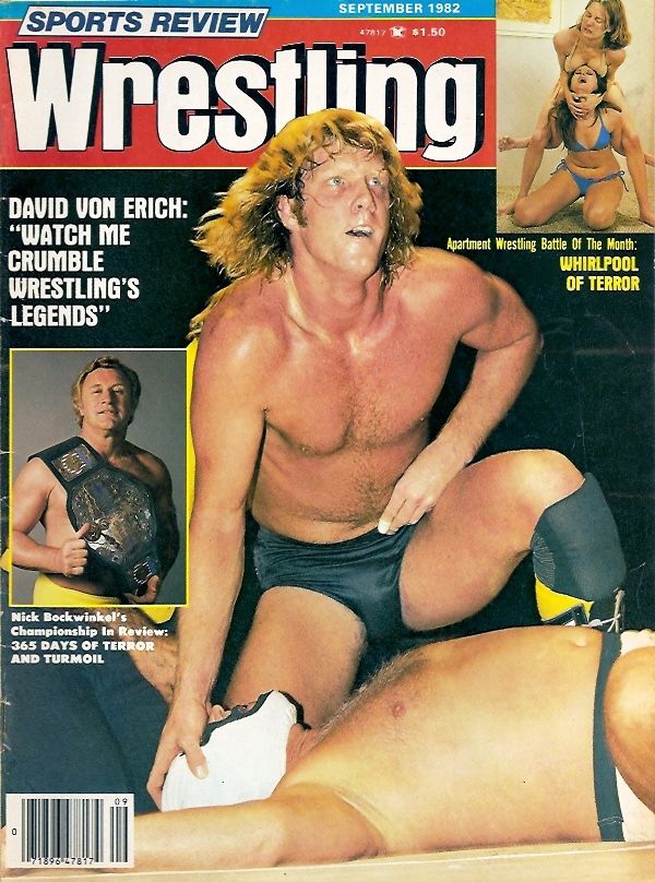 Sports Review Wrestling September 1982 Magazine PWcatalog