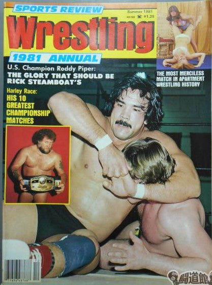 Sports Review Wrestling Summer 1981 Magazine PWcatalog