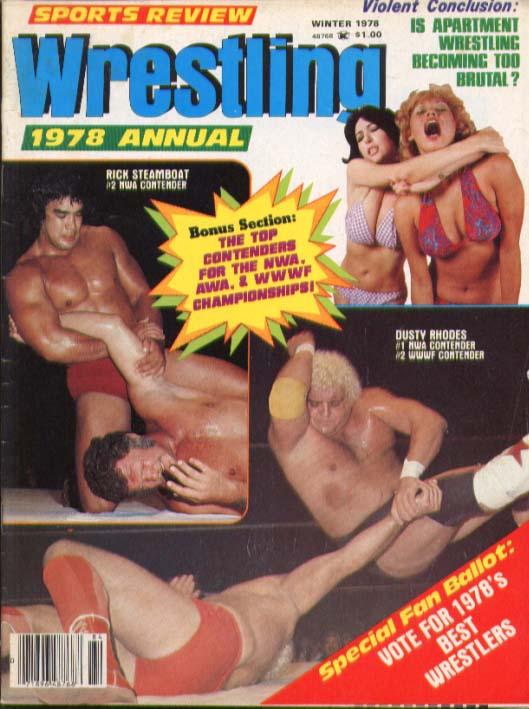 Sports Review Wrestling 1978 Magazine PWcatalog