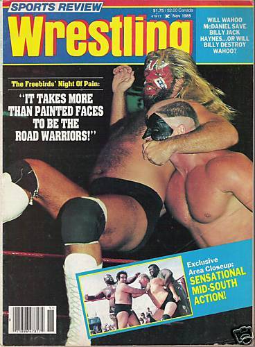 Sports Review Wrestling November 1985 Magazine PWcatalog