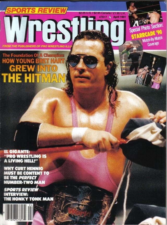 Sports Review Wrestling April 1991 Magazine PWcatalog