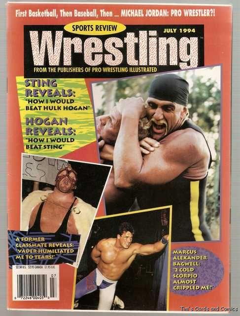 Sports Review Wrestling July 1994 Magazine PWcatalog