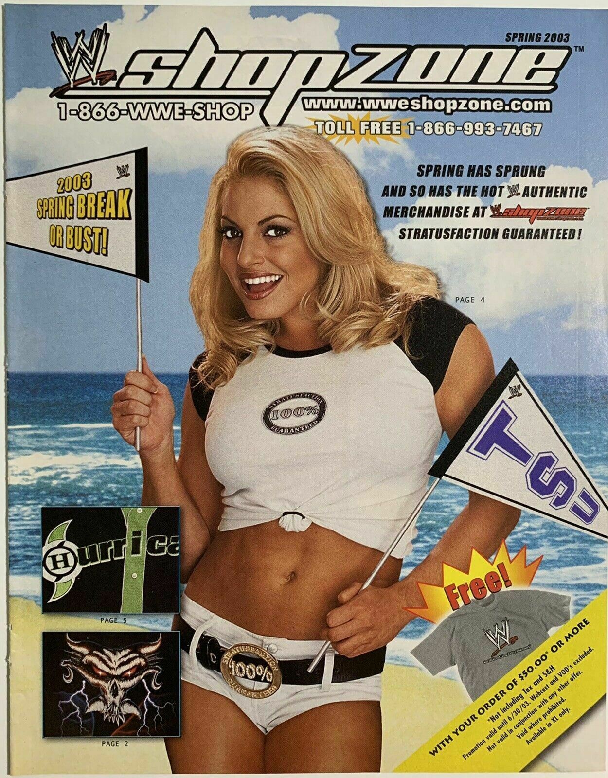 WWE Catalog Spring 2003 Magazine PWcatalog