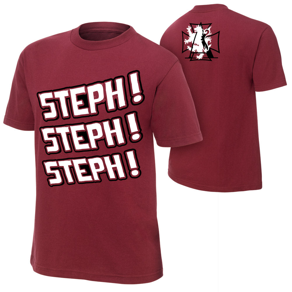 Stephanie McMahon Steph Steph Steph T-Shirt Pwcatalog