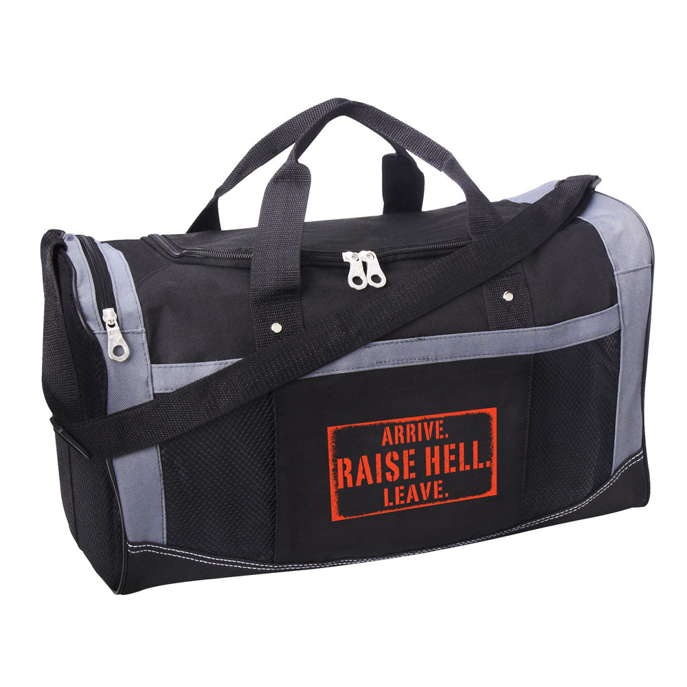 Steve Austin Arrive.Raise Hell.Leave Gym Bag PWcatalog