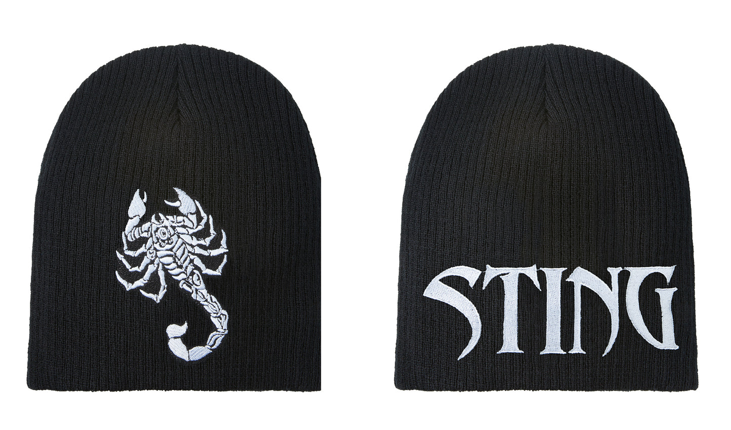 Sting Scorpion Knit Hat Pwcatalog