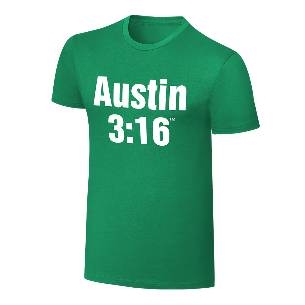 Stone Cold Steve Austin 316 St. Patrick's Day T-Shirt Pwcatalog