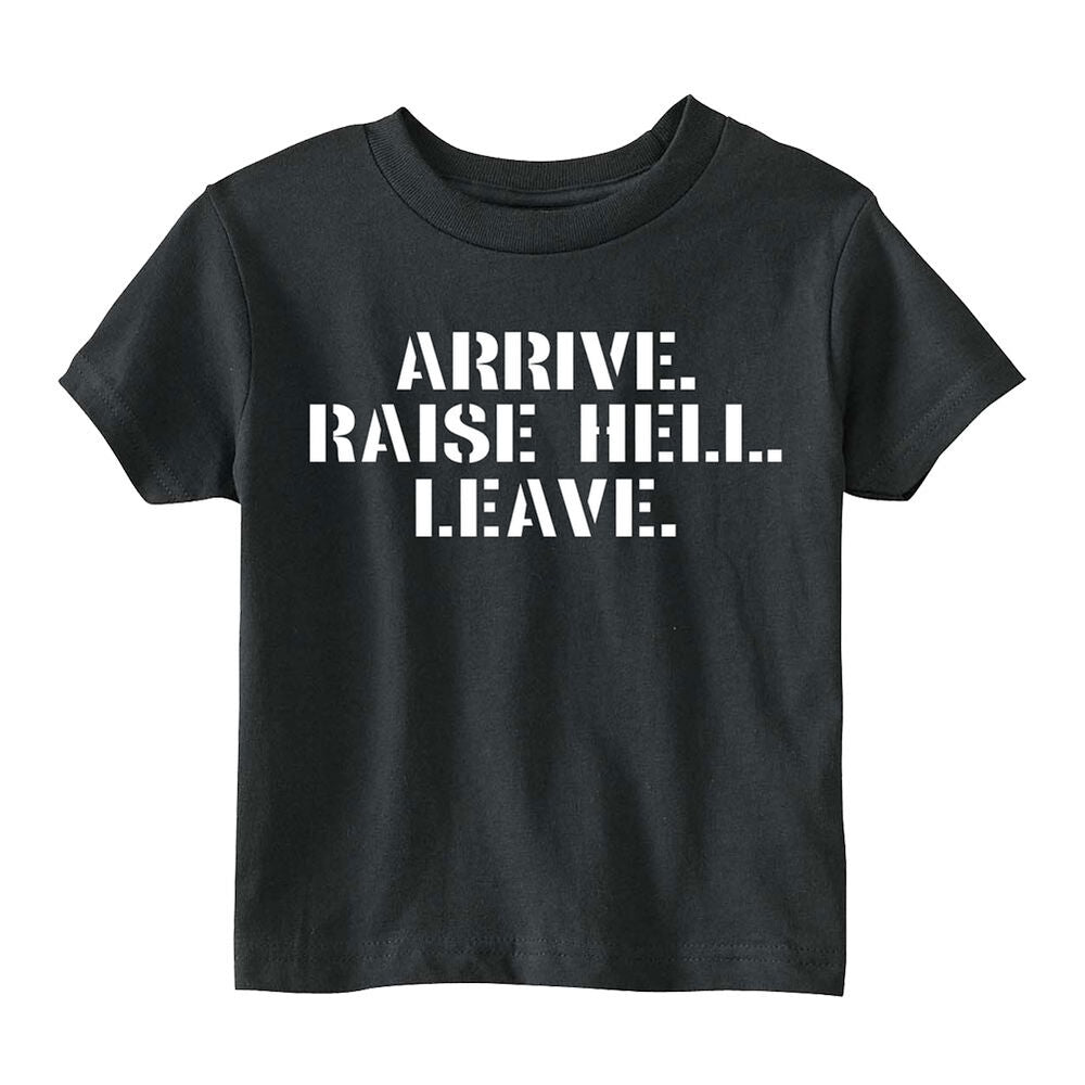 Stone Cold Steve Austin Arrive. Raise Hell. Leave Toddler T-Shirt Pwcatalog