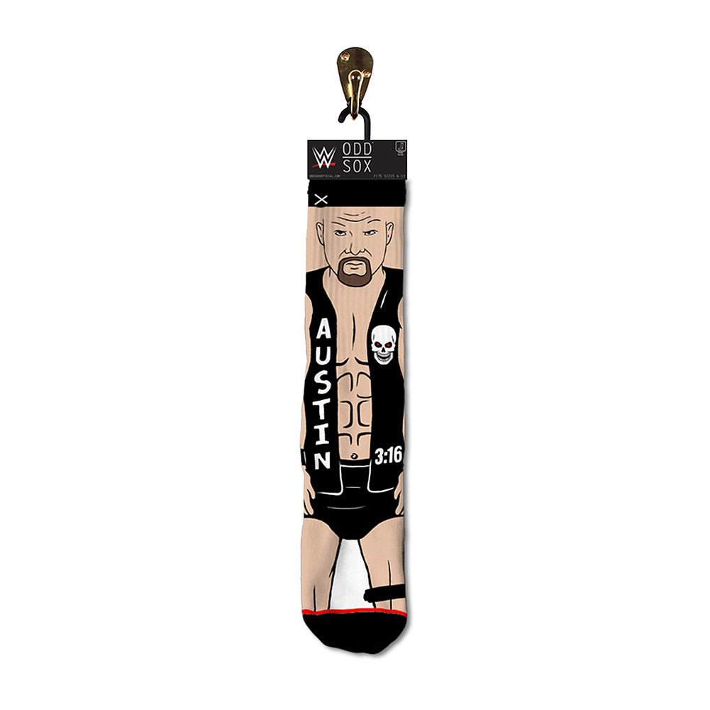 Stone Cold Steve Austin Cartoon Odd Sox Pwcatalog