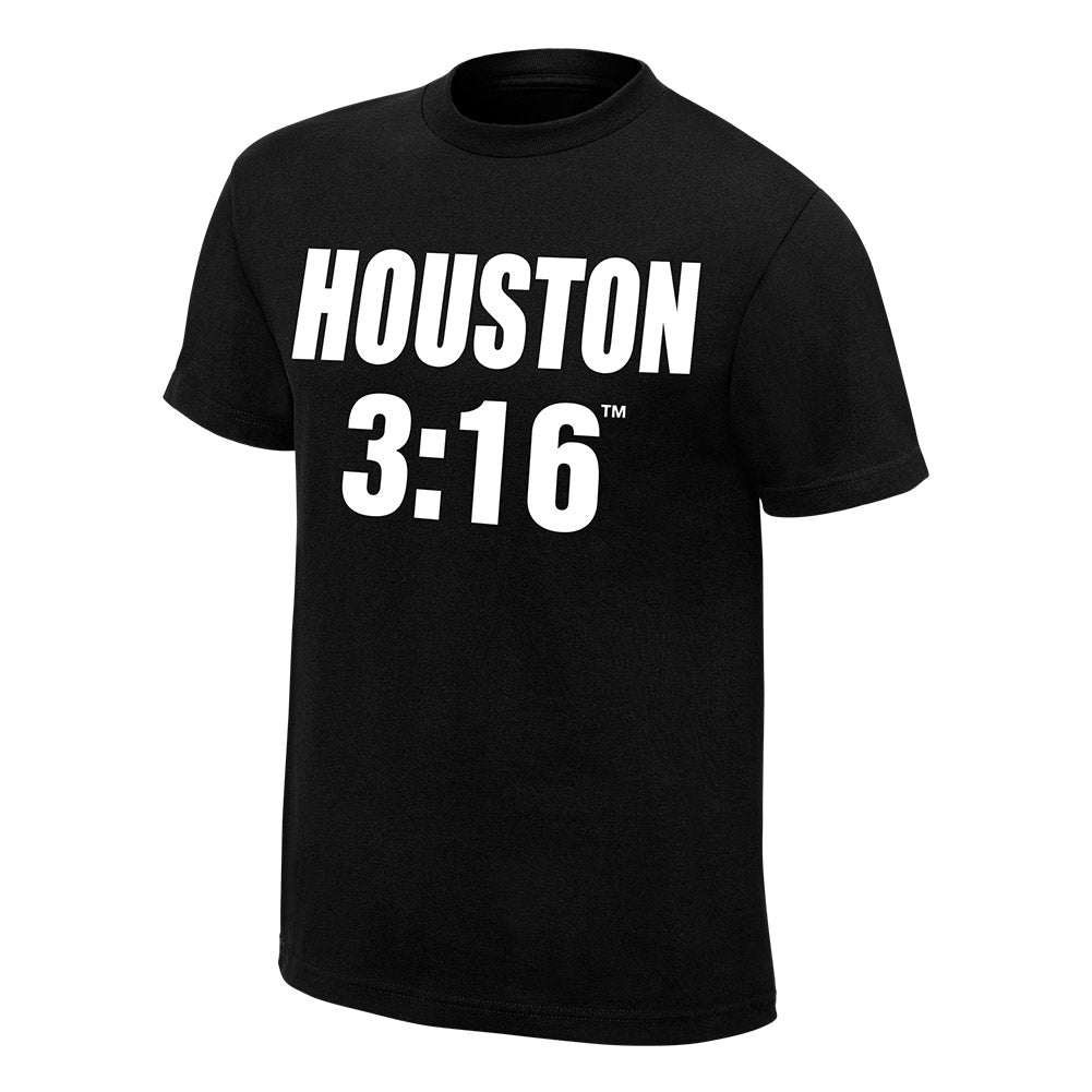 Stone Cold Steve Austin Houston 3-16 Houston Edition T-Shirt Pwcatalog