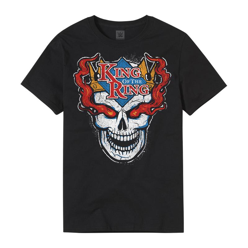 Stone Cold Steve Austin KOTR 1996 Skull T-Shirt Pwcatalog