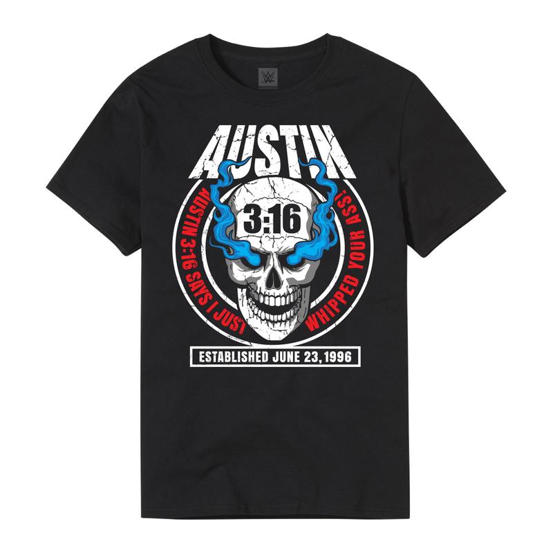 Stone Cold Steve Austin KOTR Established 1996 T-Shirt Pwcatalog
