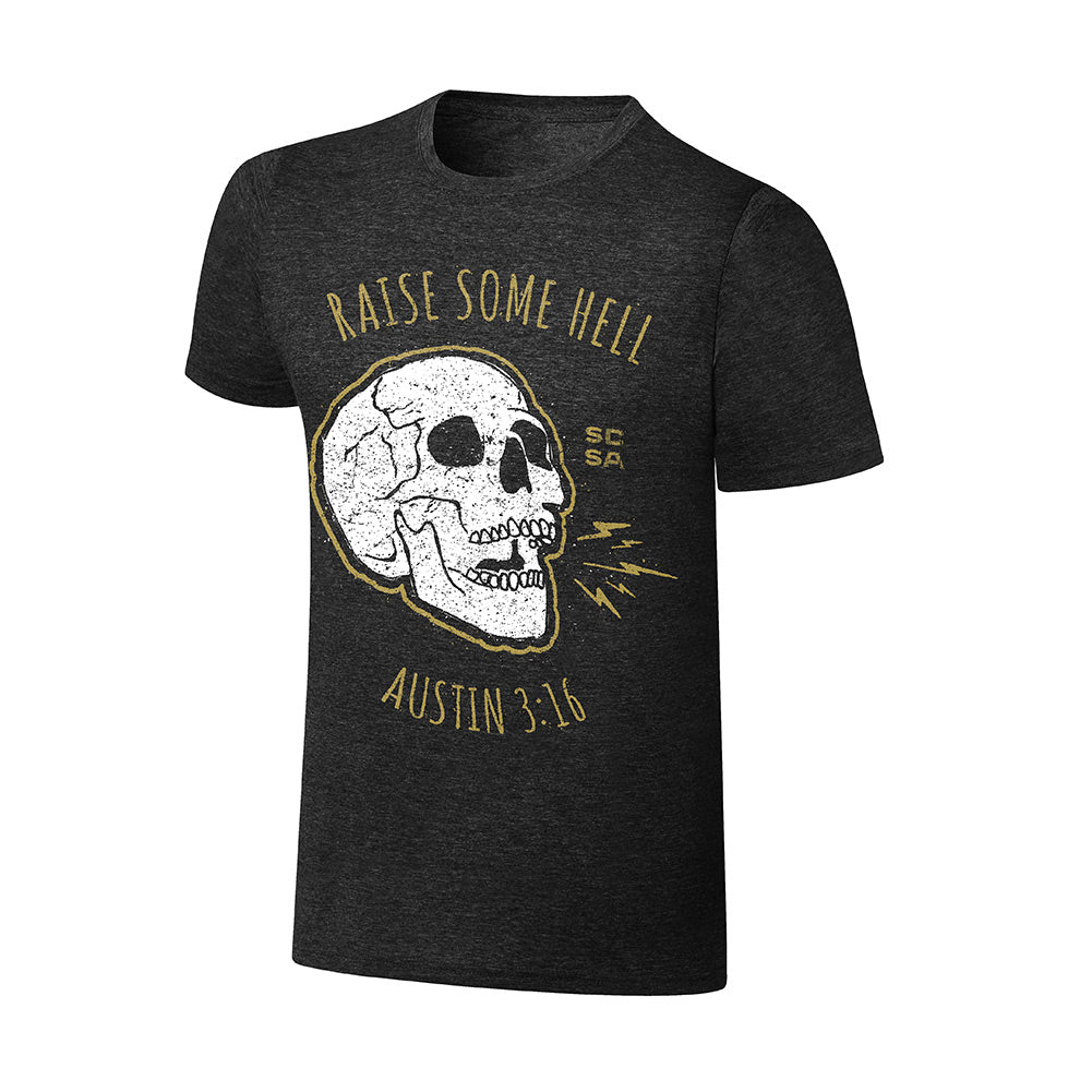 Stone Cold Steve Austin Raise Some hell Graphic T-Shirt Pwcatalog