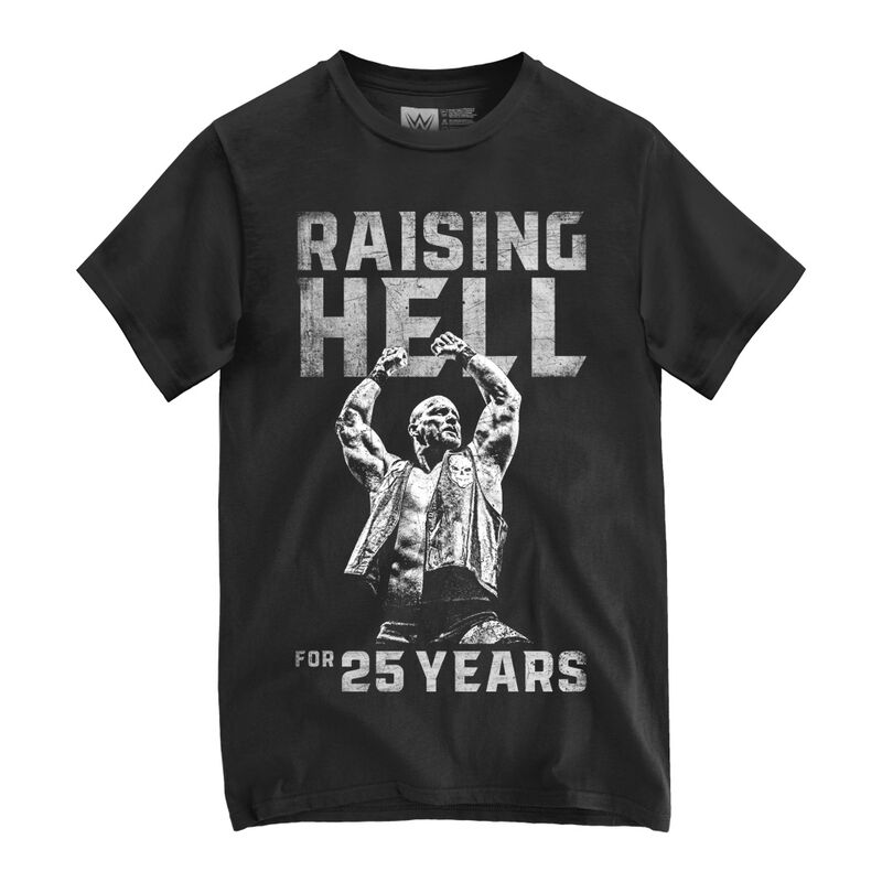 Stone Cold Steve Austin Raising Hell for 25 Years T-Shirt Pwcatalog