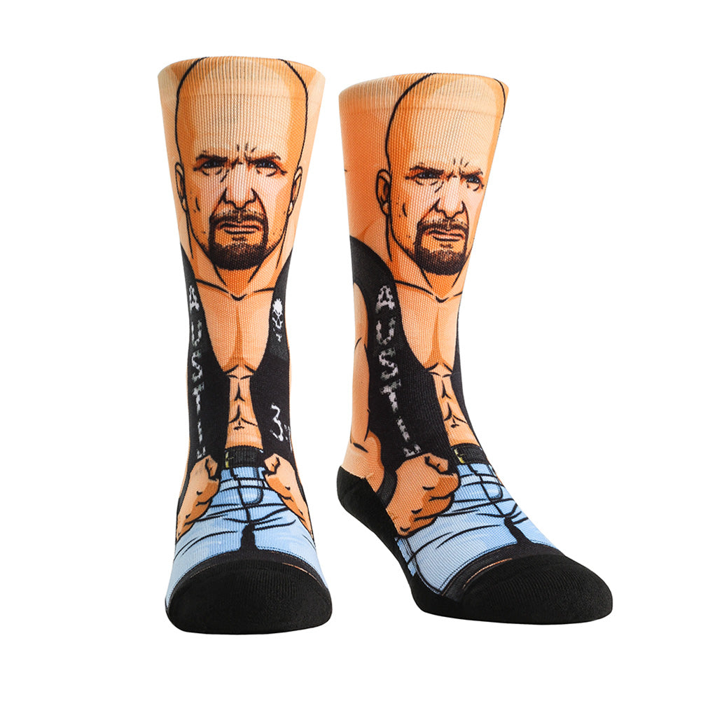 Stone Cold Steve Austin Rock 'Em Socks Pwcatalog