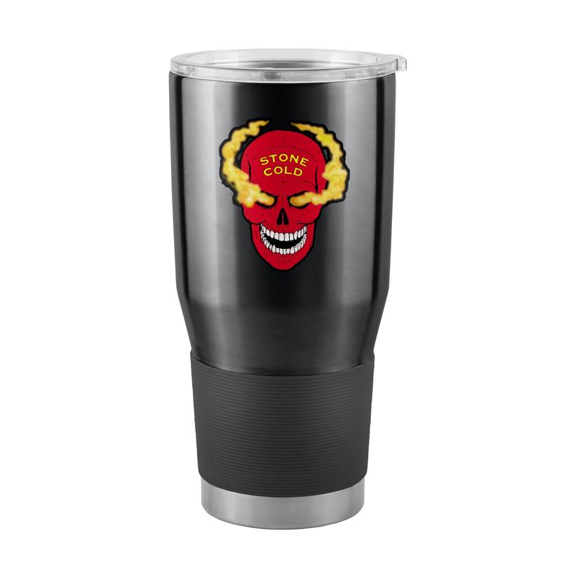 Stone Cold Steve Austin Smoking Skull 30oz Stainless Steel Tumbler Pwcatalog