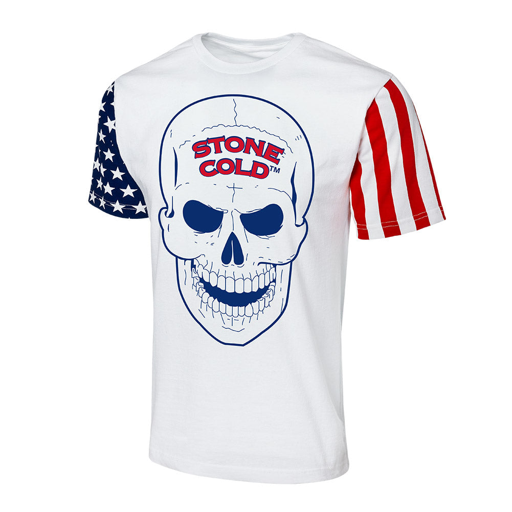 Stone Cold Steve Austin Stars & Stripes Collection T-Shirt Pwcatalog